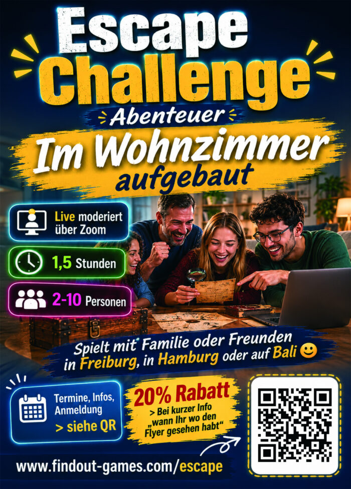 Flyer A6 Home Escape Juli 26 VS