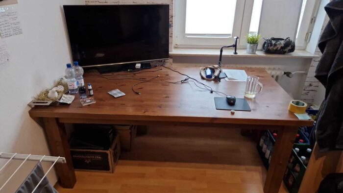 Schreibtisch zu Hause